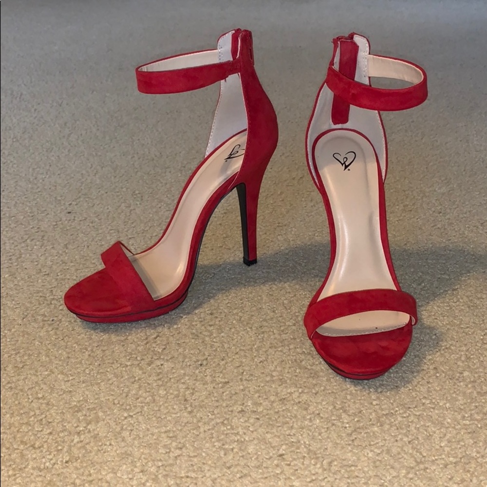 Strappy stilettos
